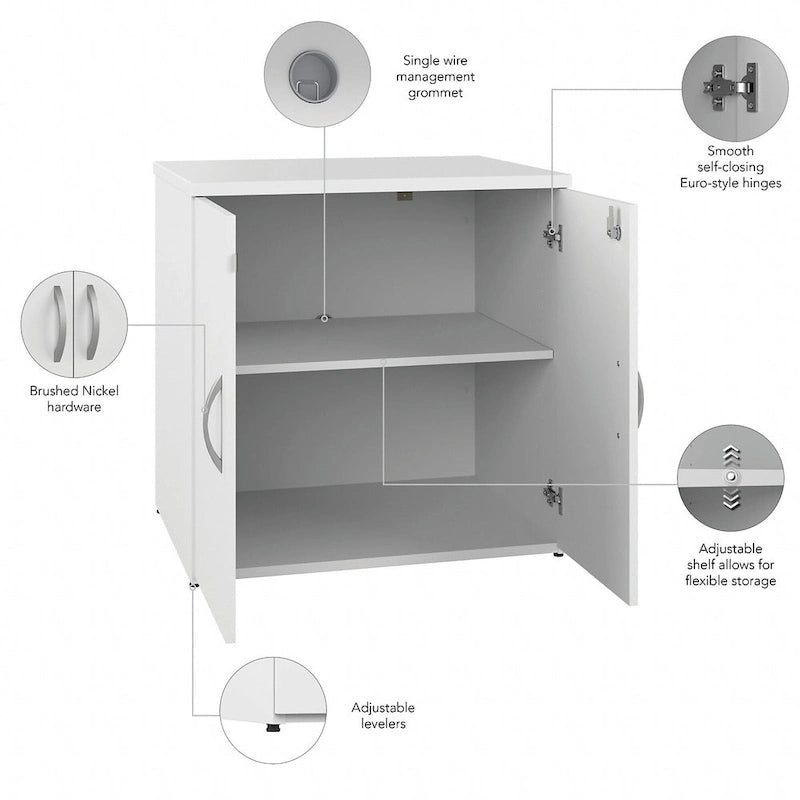 Office Storage Cabinet with Doors