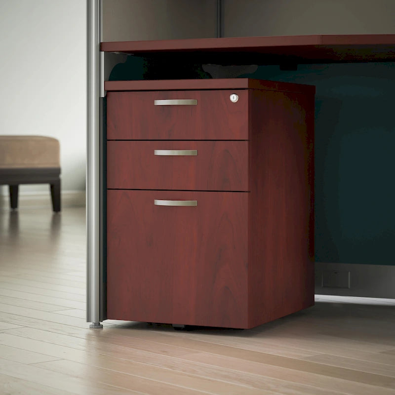 3-Drawer Mobile File Cabinet