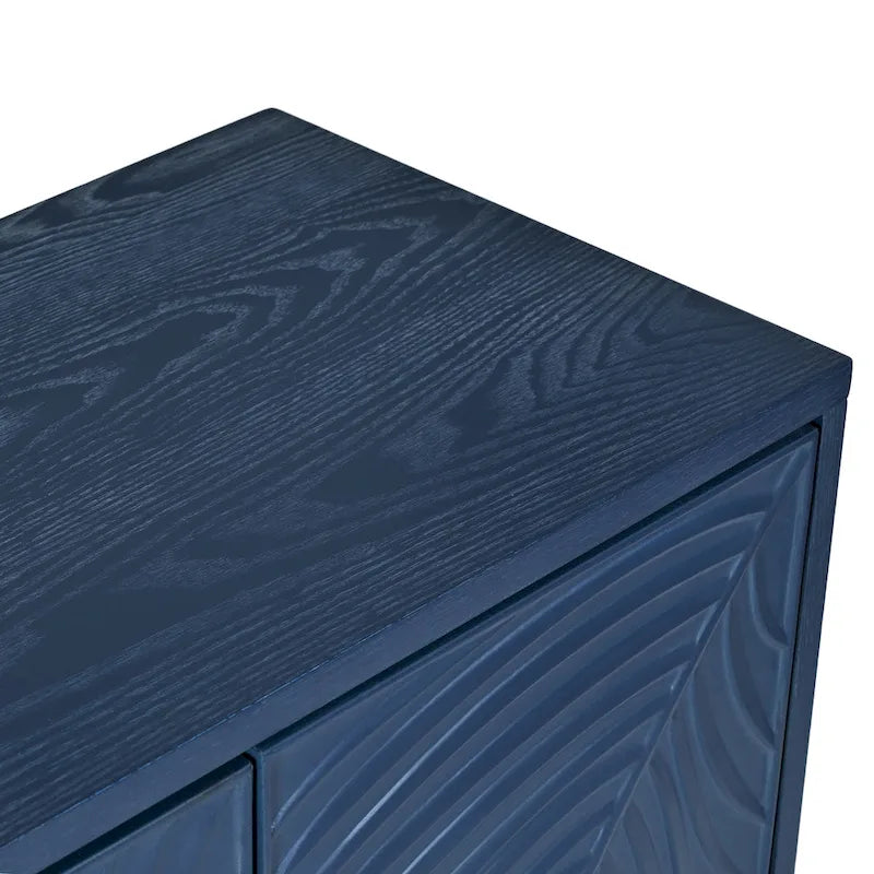 Four-Door Storage Cabinet with Adjustable Shelves