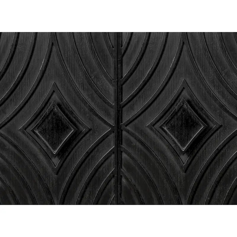 4-Door Sideboard Cabinet with Shelves