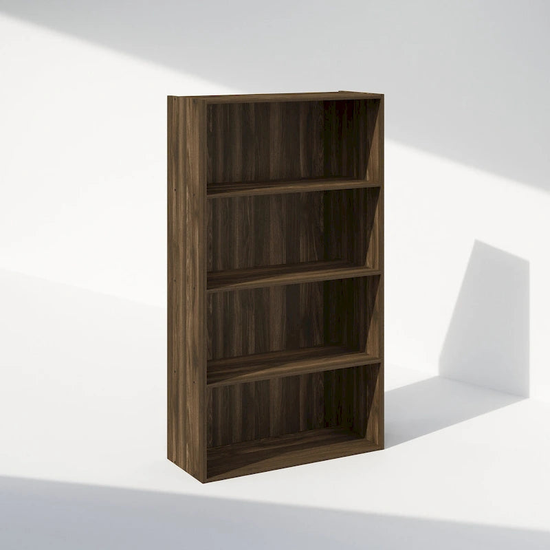Furinno Simple Open Shelf, Bookcases, 4-Tier