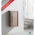 30-Inch Wall-Mounted Bathroom Linen Cabinet with Two Doors