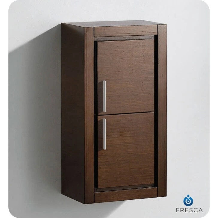 30-Inch Wall-Mounted Bathroom Linen Cabinet with Two Doors