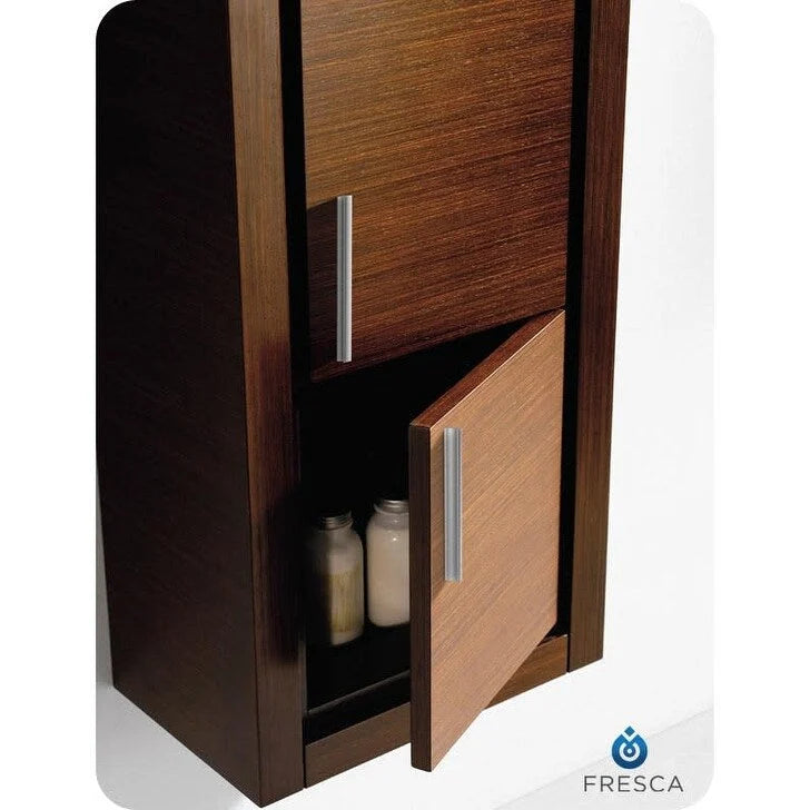 30-Inch Wall-Mounted Bathroom Linen Cabinet with Two Doors