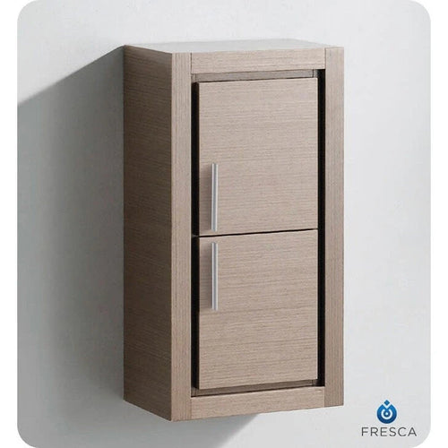 30-Inch Wall-Mounted Bathroom Linen Cabinet with Two Doors