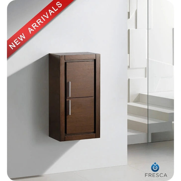 30-Inch Wall-Mounted Bathroom Linen Cabinet with Two Doors