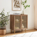 Wood Buffet and Sideboard Storage Cabinet