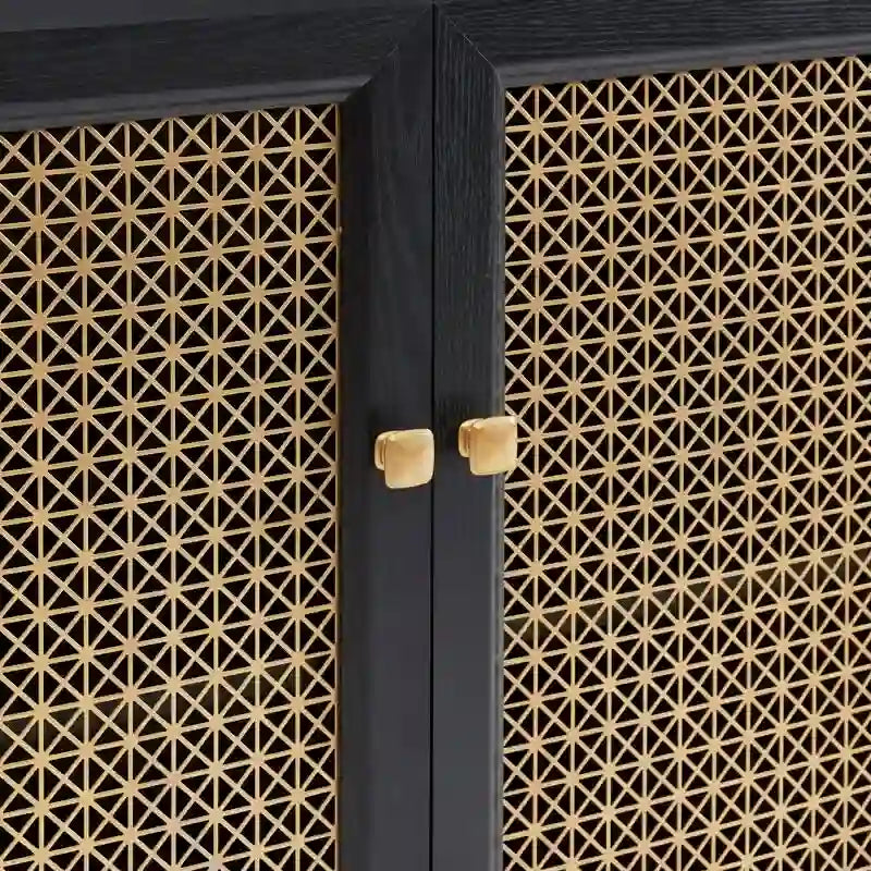 Wood Buffet and Sideboard Storage Cabinet