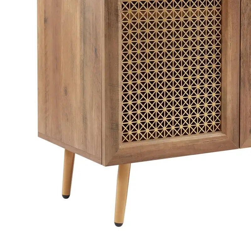 Wood Buffet and Sideboard Storage Cabinet