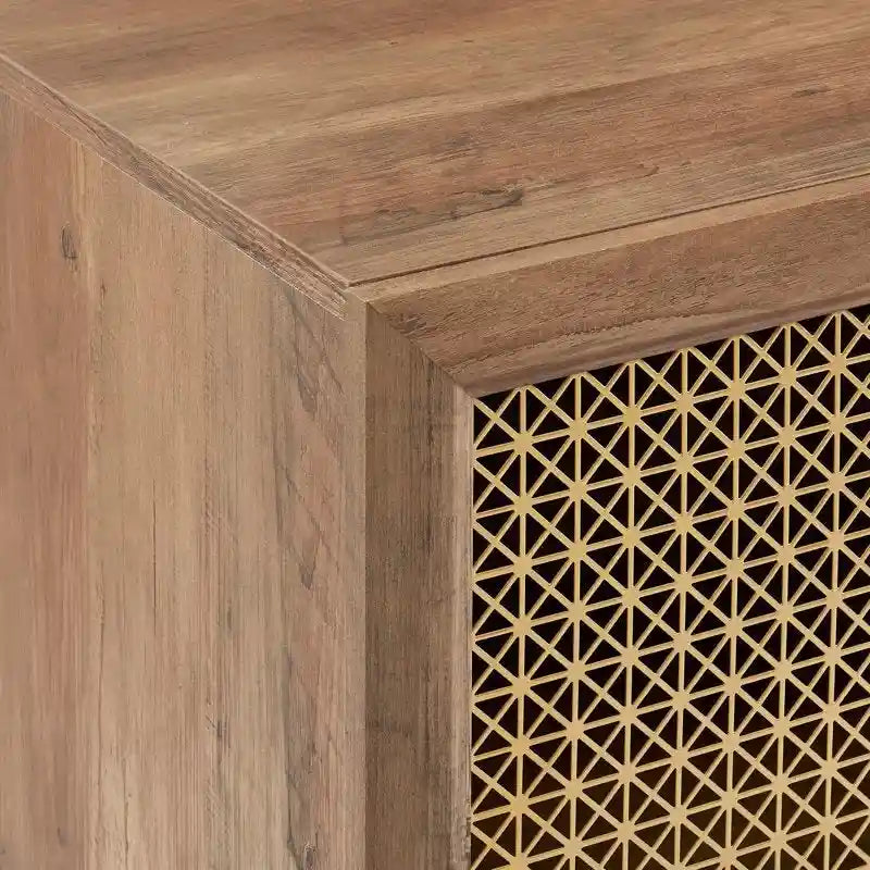 Wood Buffet and Sideboard Storage Cabinet