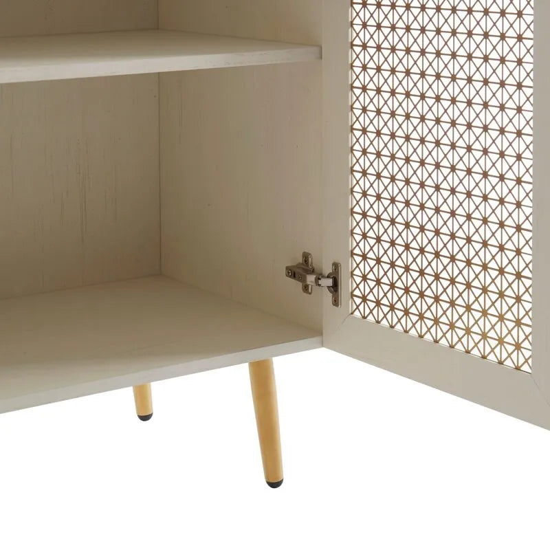 Wood Buffet and Sideboard Storage Cabinet