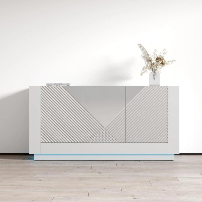 Modern High-Gloss Sideboard
