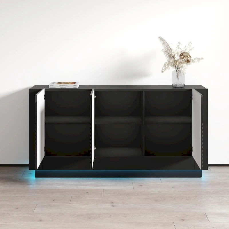 Modern High-Gloss Sideboard