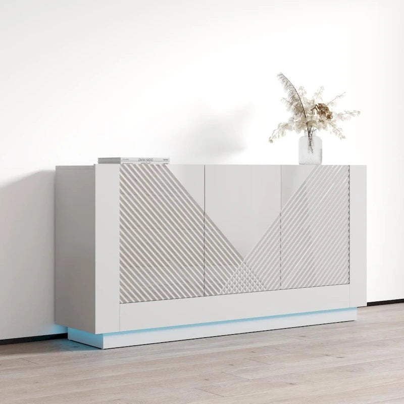 Modern High-Gloss Sideboard