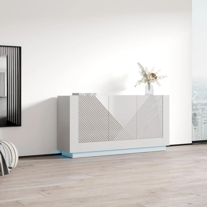 Modern High-Gloss Sideboard