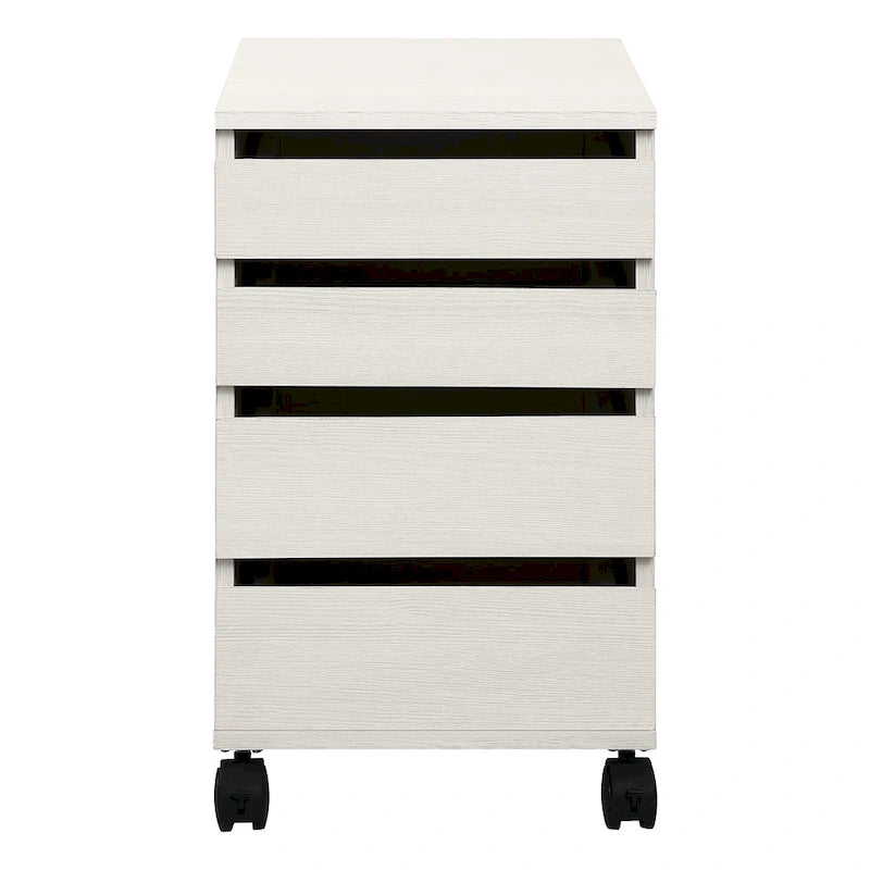 4-Drawer Mobile Storage Pedestal