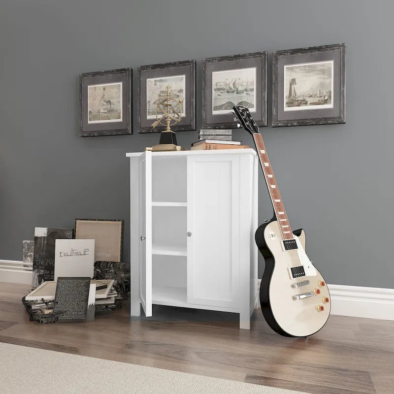 Bathroom Storage Cabinet with Adjustable Shelves