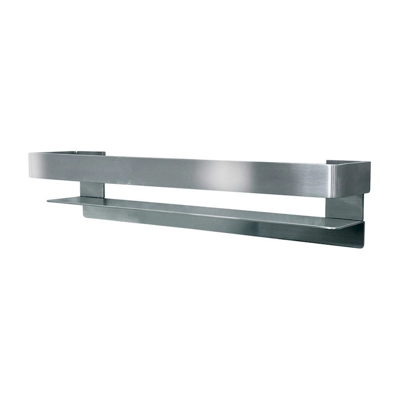 20-In Grab Bar Shelf with Safety Rail - 20x4x3