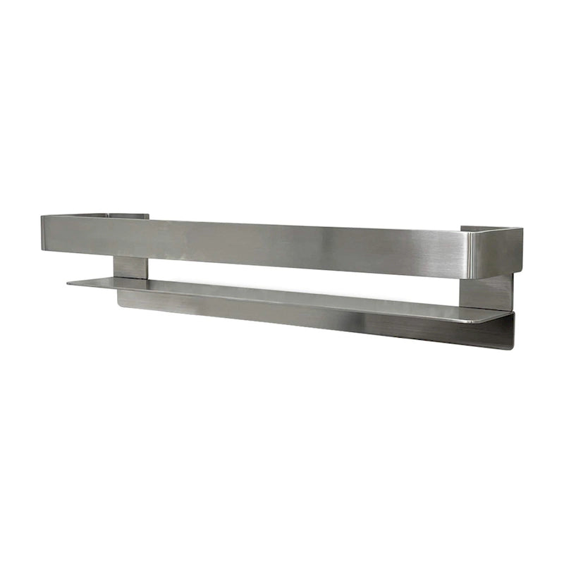 20-In Grab Bar Shelf with Safety Rail - 20x4x3