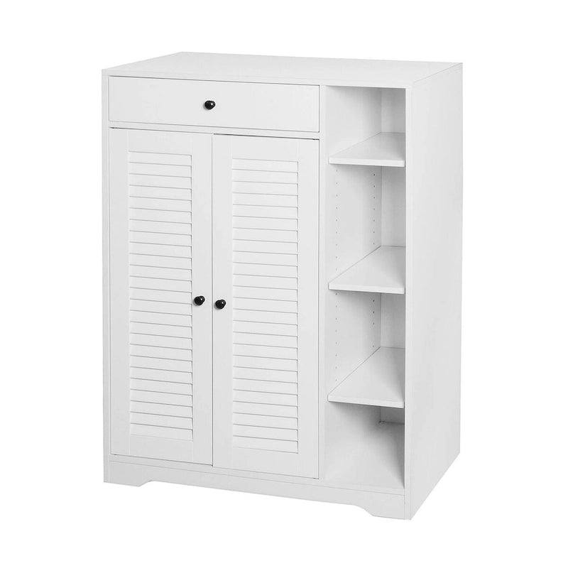 Freestanding Shoe Cabinet with Adjustable Storage