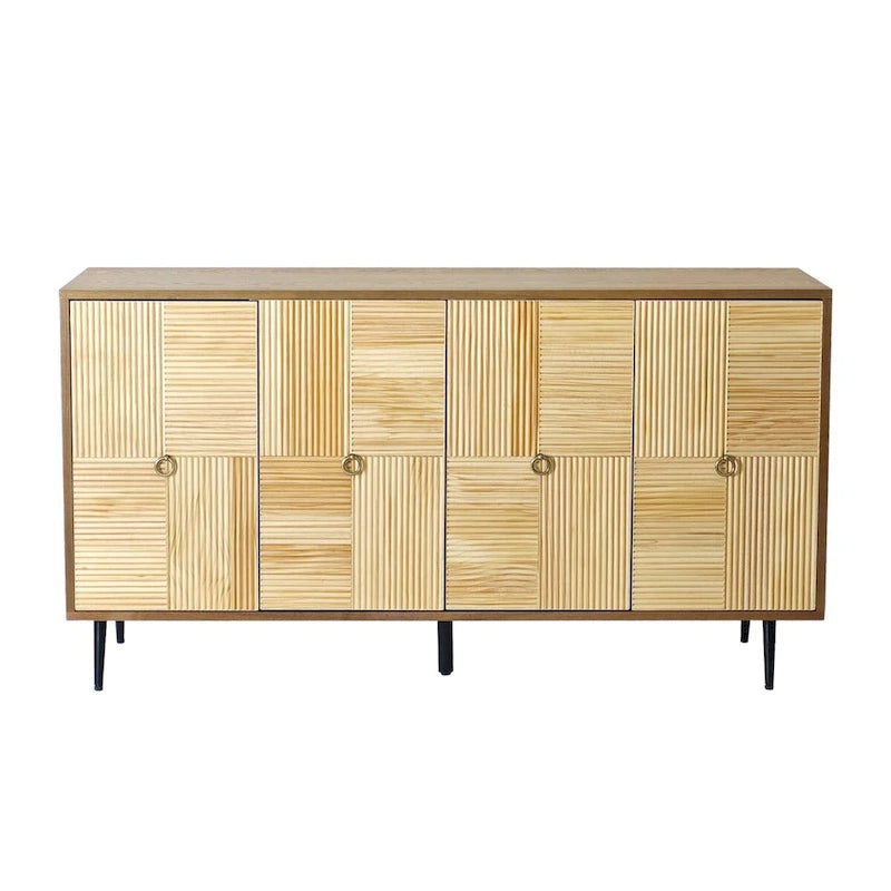Retro 4-Door Cabinet