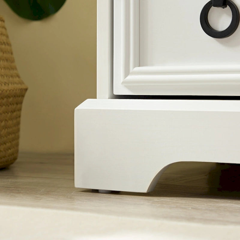 Modern 6-Drawer Dresser with Tall Storage Cabinet