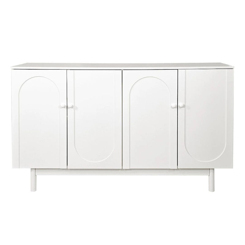 4-Door Storage Cabinet Buffet Sideboard