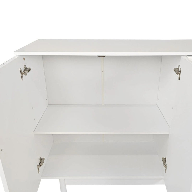 4-Door Storage Cabinet Buffet Sideboard