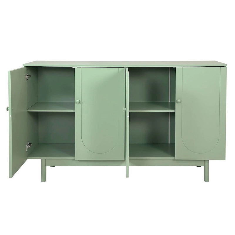 4-Door Storage Cabinet Buffet Sideboard