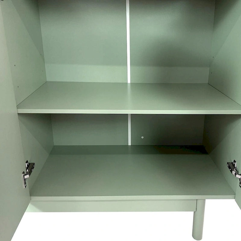 4-Door Storage Cabinet Buffet Sideboard