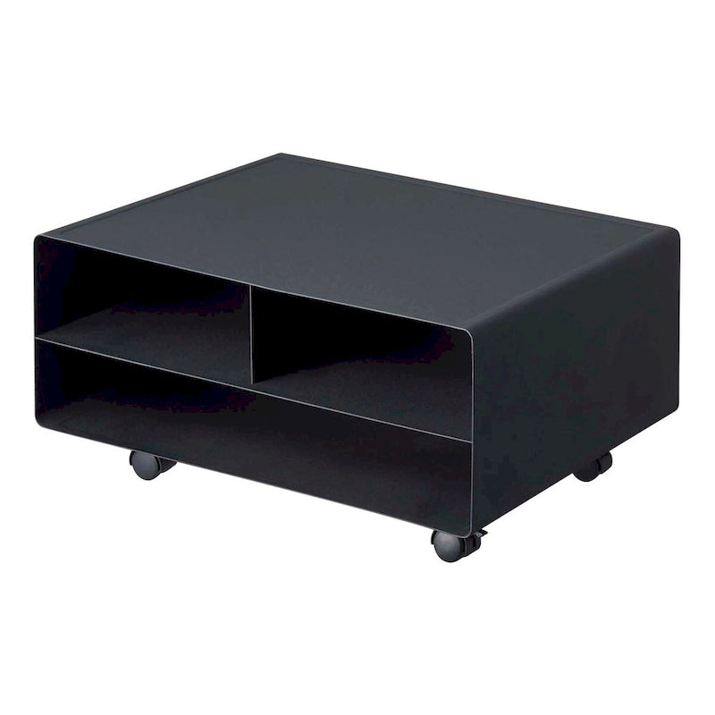 Steel Rolling Printer Stand with Storage, 59.4 lb Capacity
