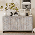 Accent Cabinet Farmhouse Style Wooden Cabinet Sideboard Buffet