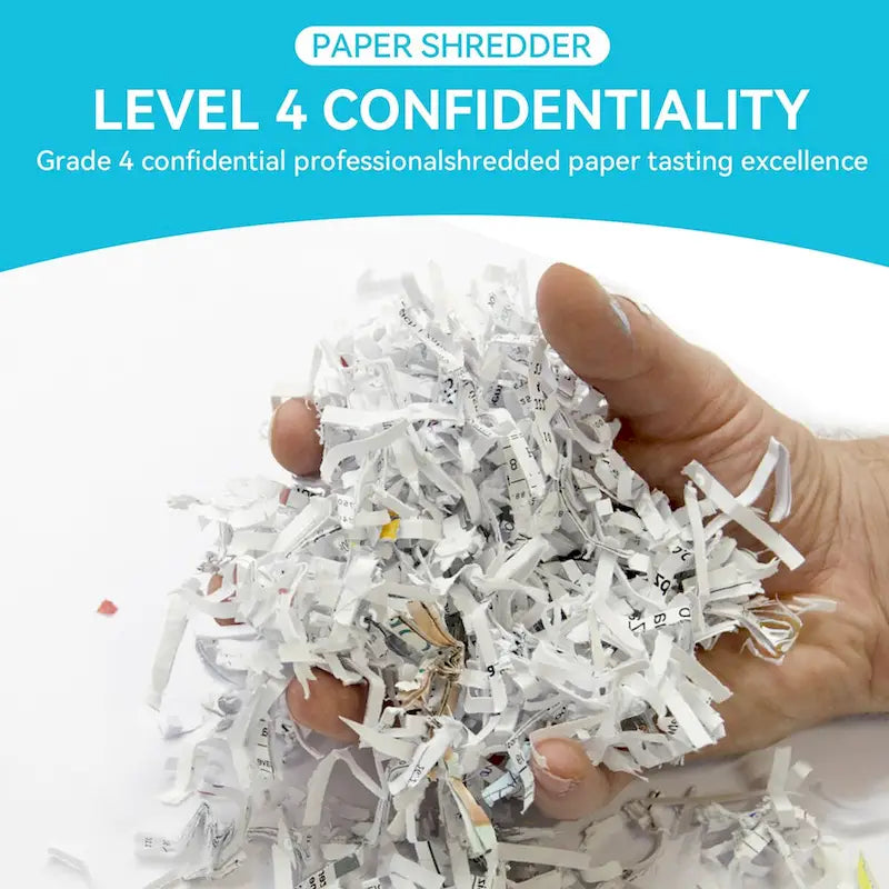 Heavy-Duty Cross-Cut Paper Shredder, 22-Sheet Capacity