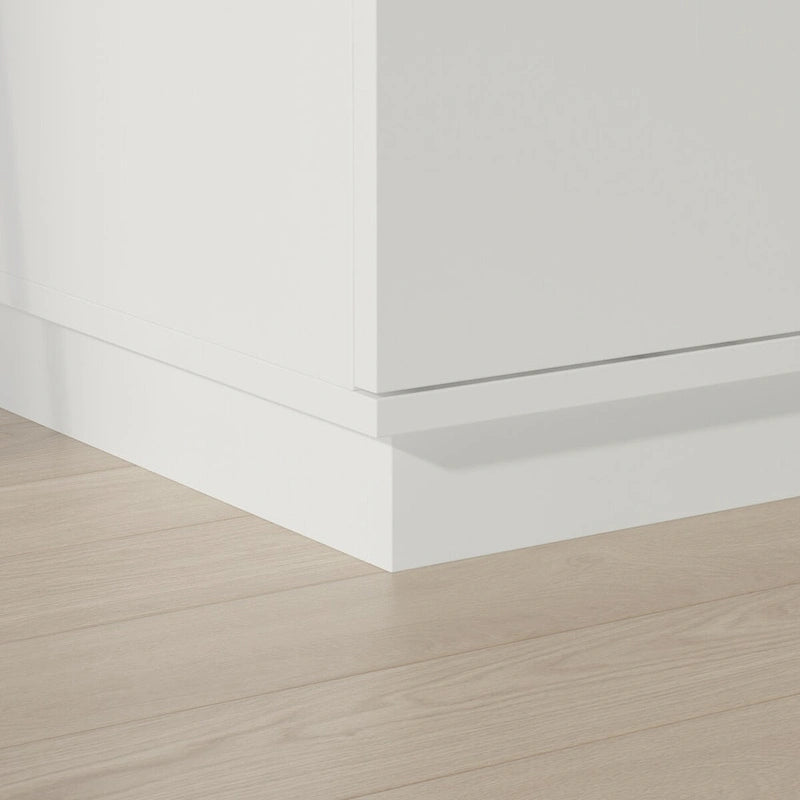 White Storage Sideboard with Six Drawers - 63 in