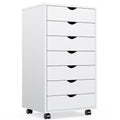 7-Drawer Chest with Wheels, Mobile Storage Cabinet