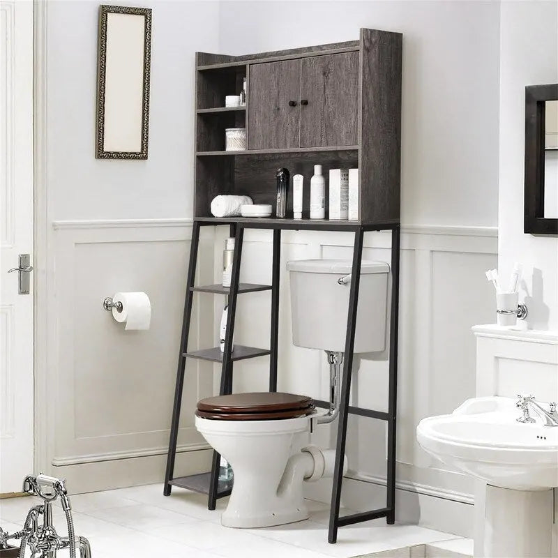 Over-the-Toilet Storage Cabinet, 11.81D x 31.5W x 61.4H