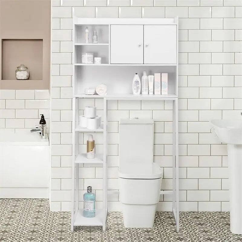 Over-the-Toilet Storage Cabinet, 11.81D x 31.5W x 61.4H