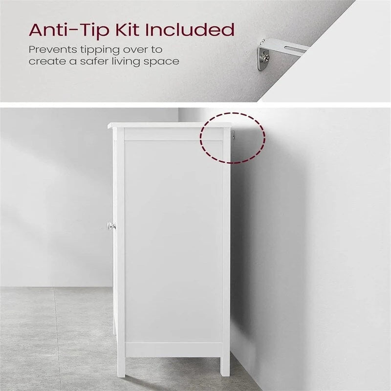 Bathroom Floor Storage Cabinet