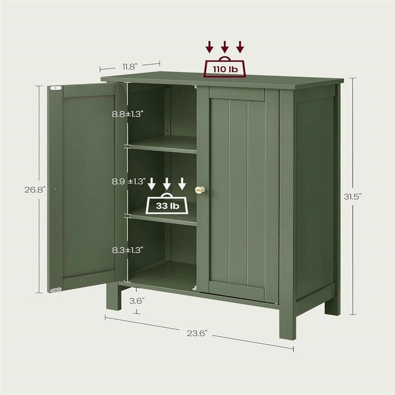 Bathroom Floor Storage Cabinet