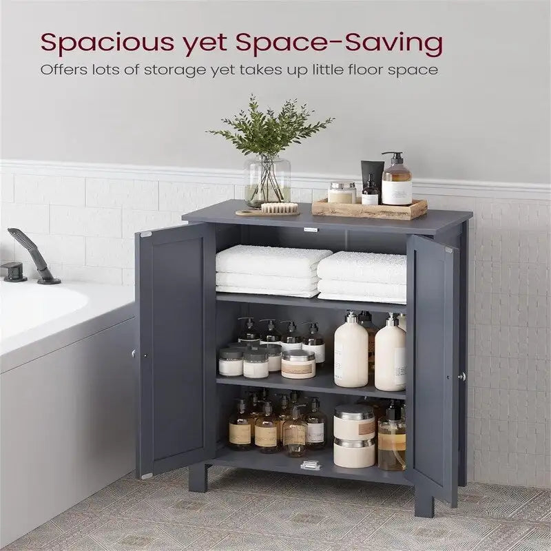 Bathroom Floor Storage Cabinet