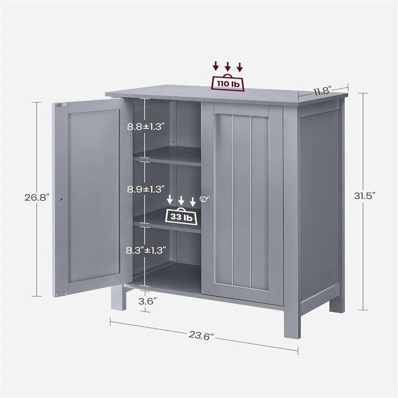 Bathroom Floor Storage Cabinet
