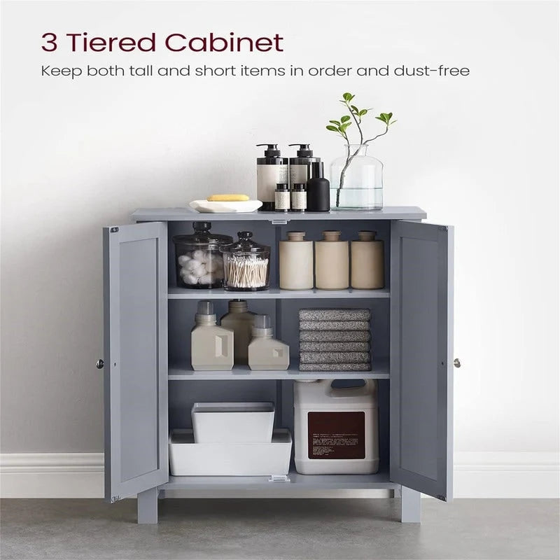 Bathroom Floor Storage Cabinet