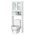 Over-the-Toilet Storage Cabinet - 9D x 25W x 66H