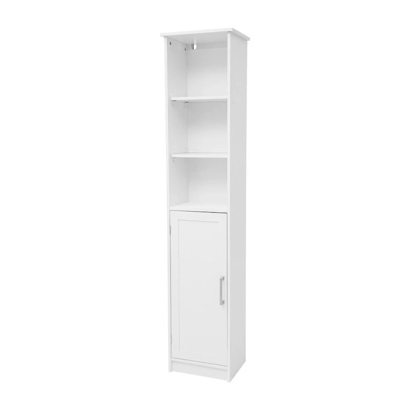 Slim Freestanding Bathroom Linen Tower