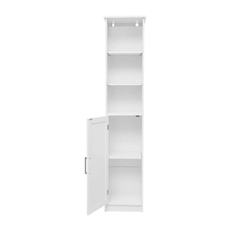 Slim Freestanding Bathroom Linen Tower