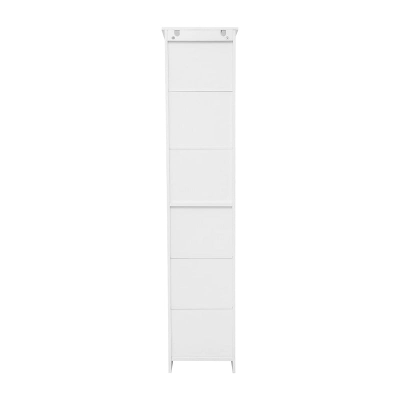 Slim Freestanding Bathroom Linen Tower
