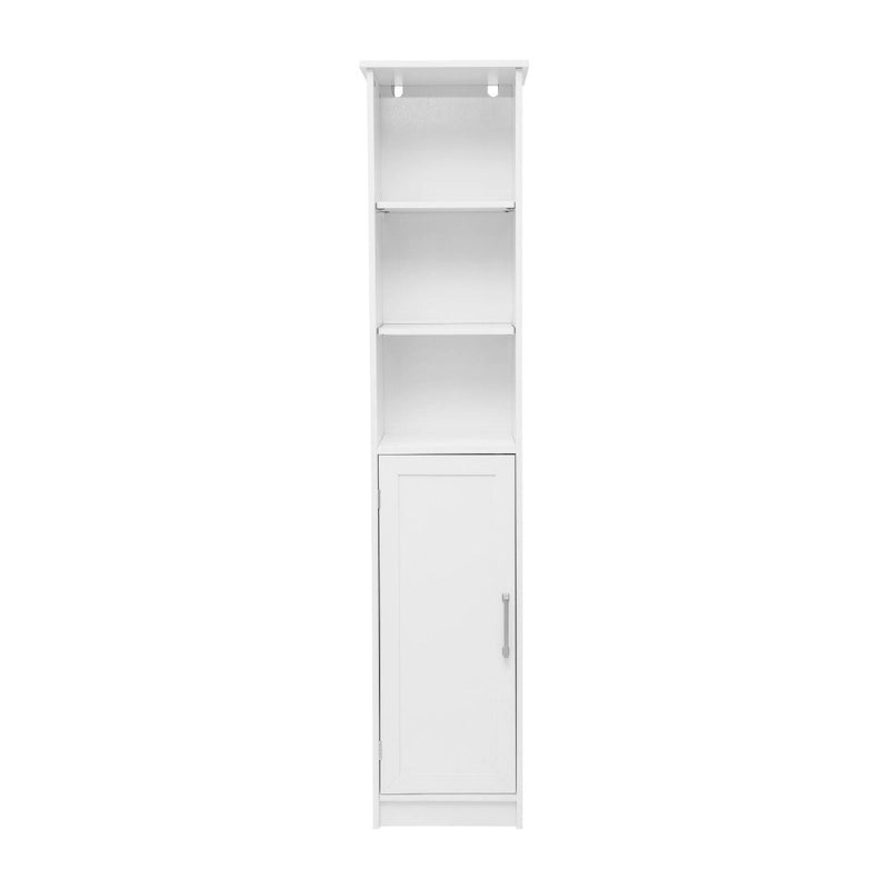 Slim Freestanding Bathroom Linen Tower