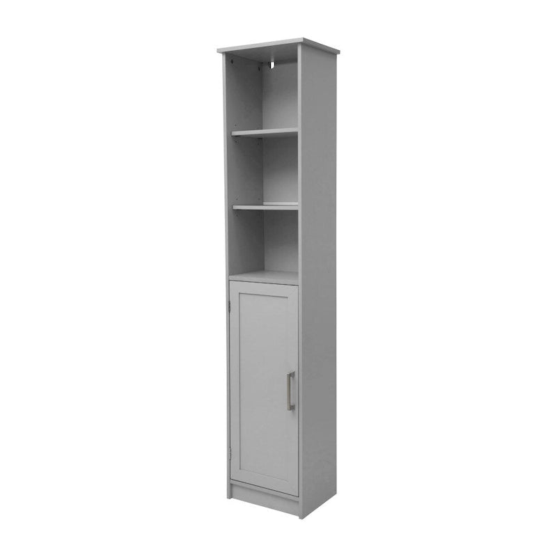 Slim Freestanding Bathroom Linen Tower