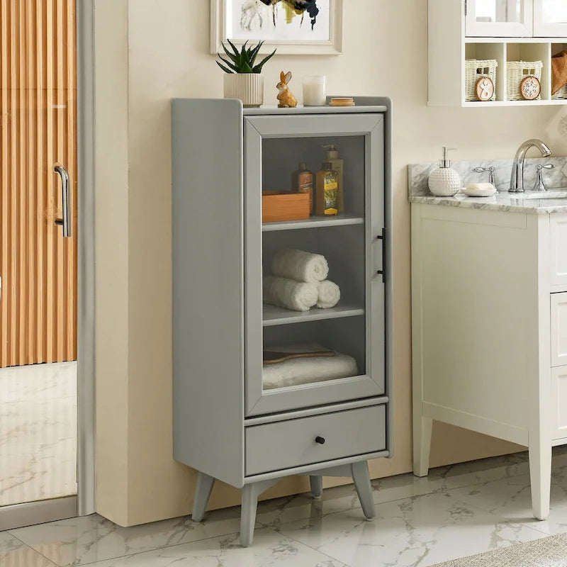 Floor Standing cabinet with Glass Door