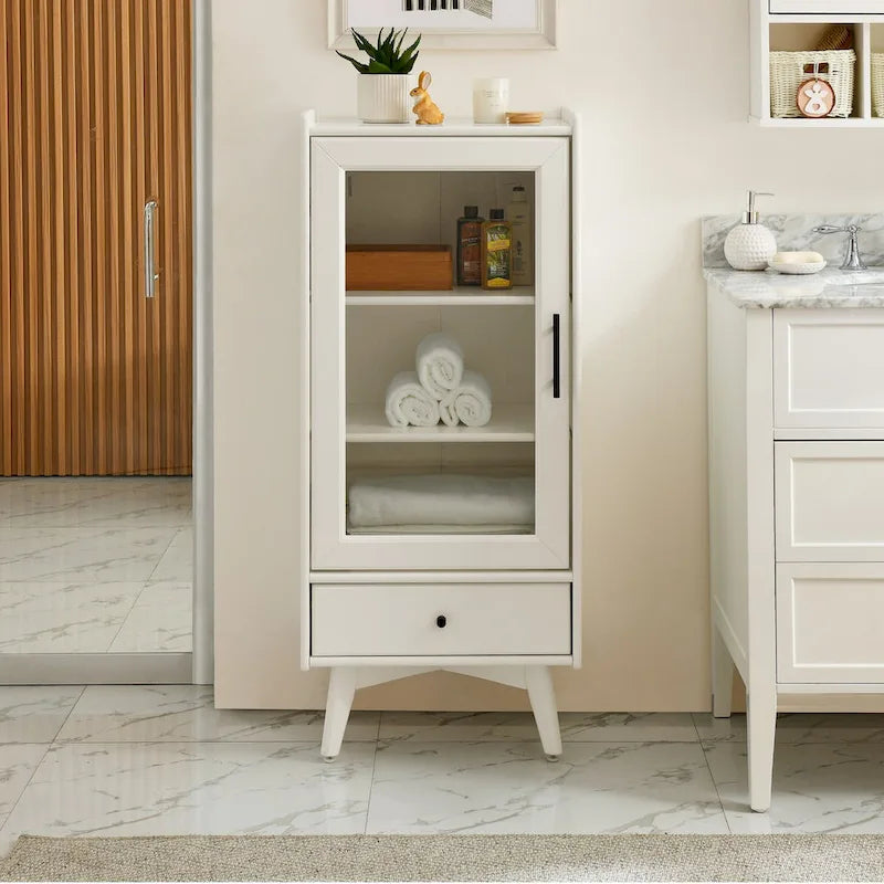 Floor Standing cabinet with Glass Door